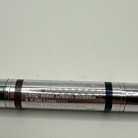 BOBBI BROWN Long Wear Cream Eye Shadow & Kohl Liner Slate Nightfall Matte .02 Oz - Picture 6 of 6